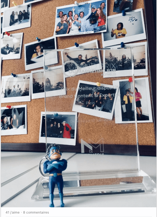 Prix du meilleur brand content et expertise au grand prix du marketing B2B 2018