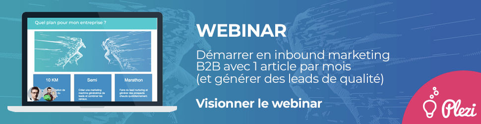Webinar : Démarrer en inbound marketing