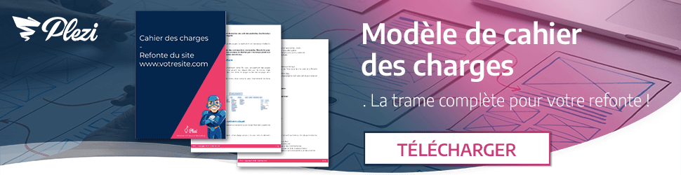 télécharger le modèle de cahier des charges de refonte de site web