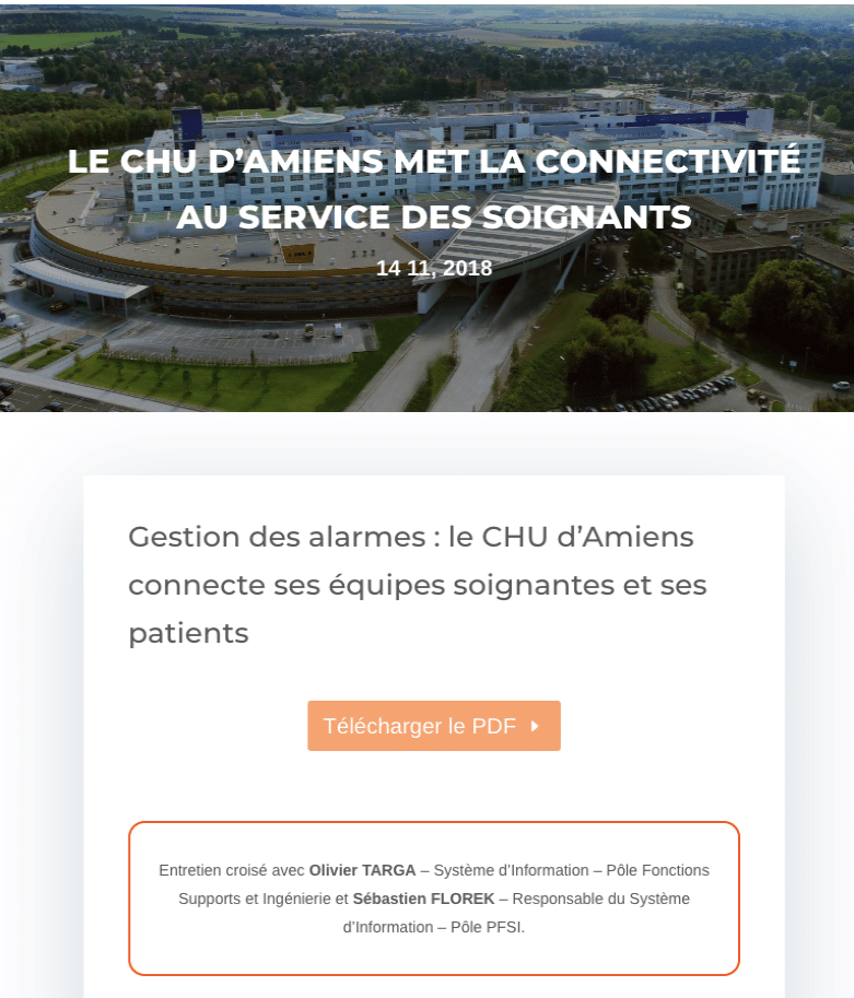 Exemple de cas client B2B sur le site Enovacom