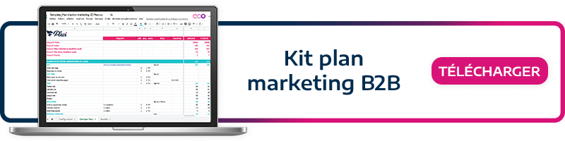 Téléchargez notre kit marketing, et mettez en place votre plan marketing B2B