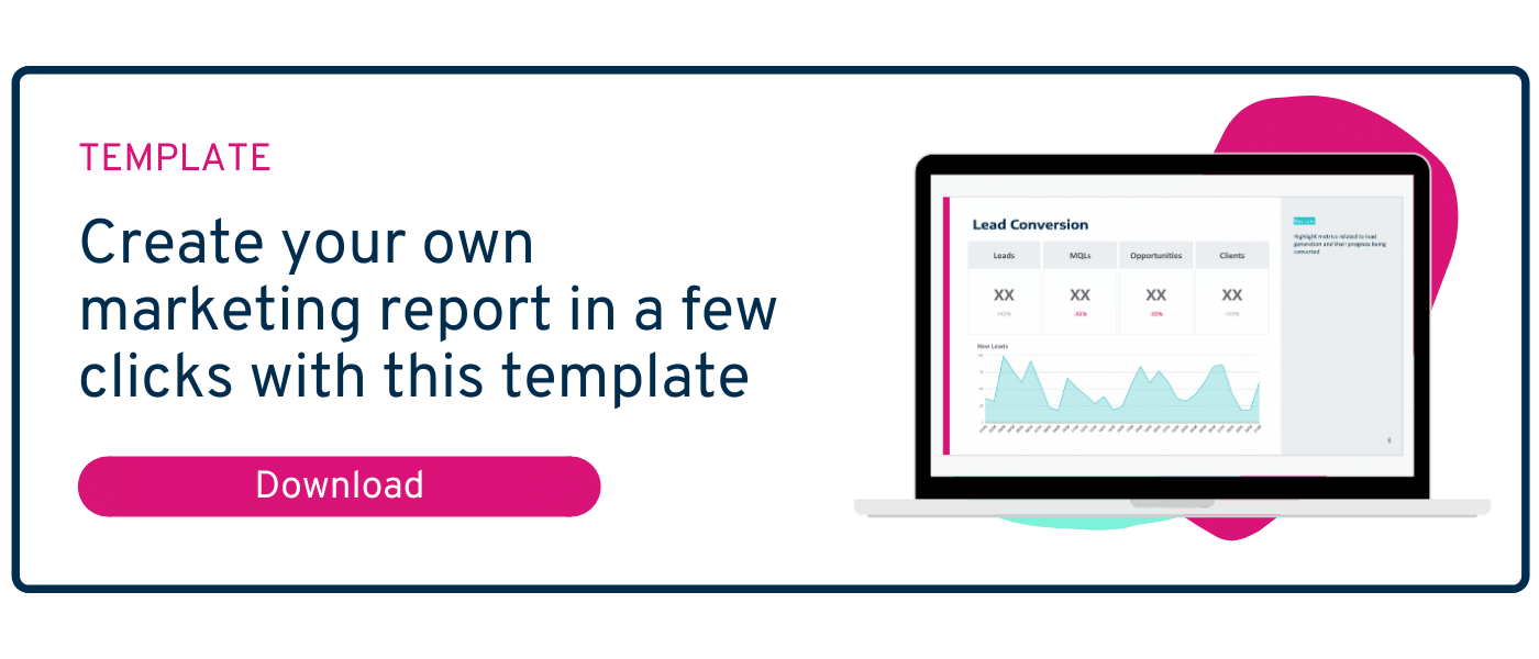 cta to download the marketing report template