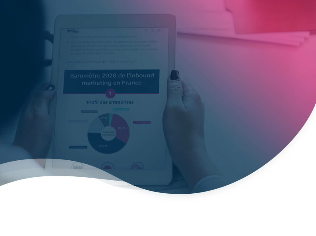 Infographie inbound marketing B2B France