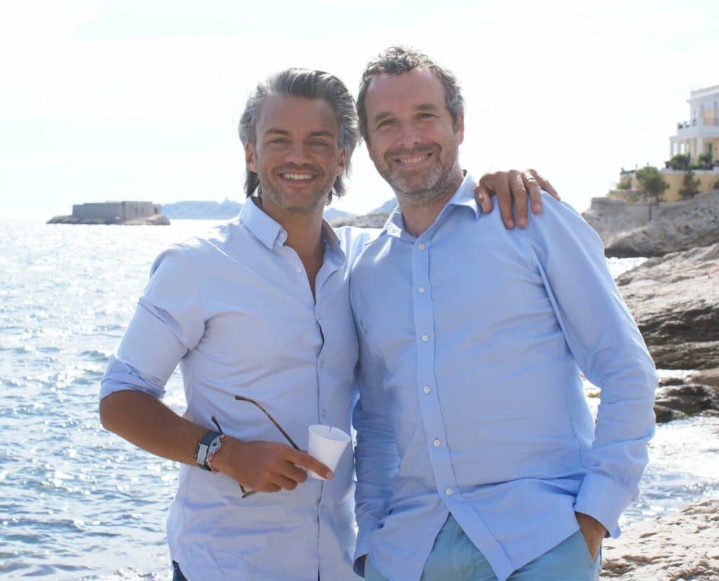 Charles Dolisy et Renaud de Lacotte, co-fondateurs de Plezi