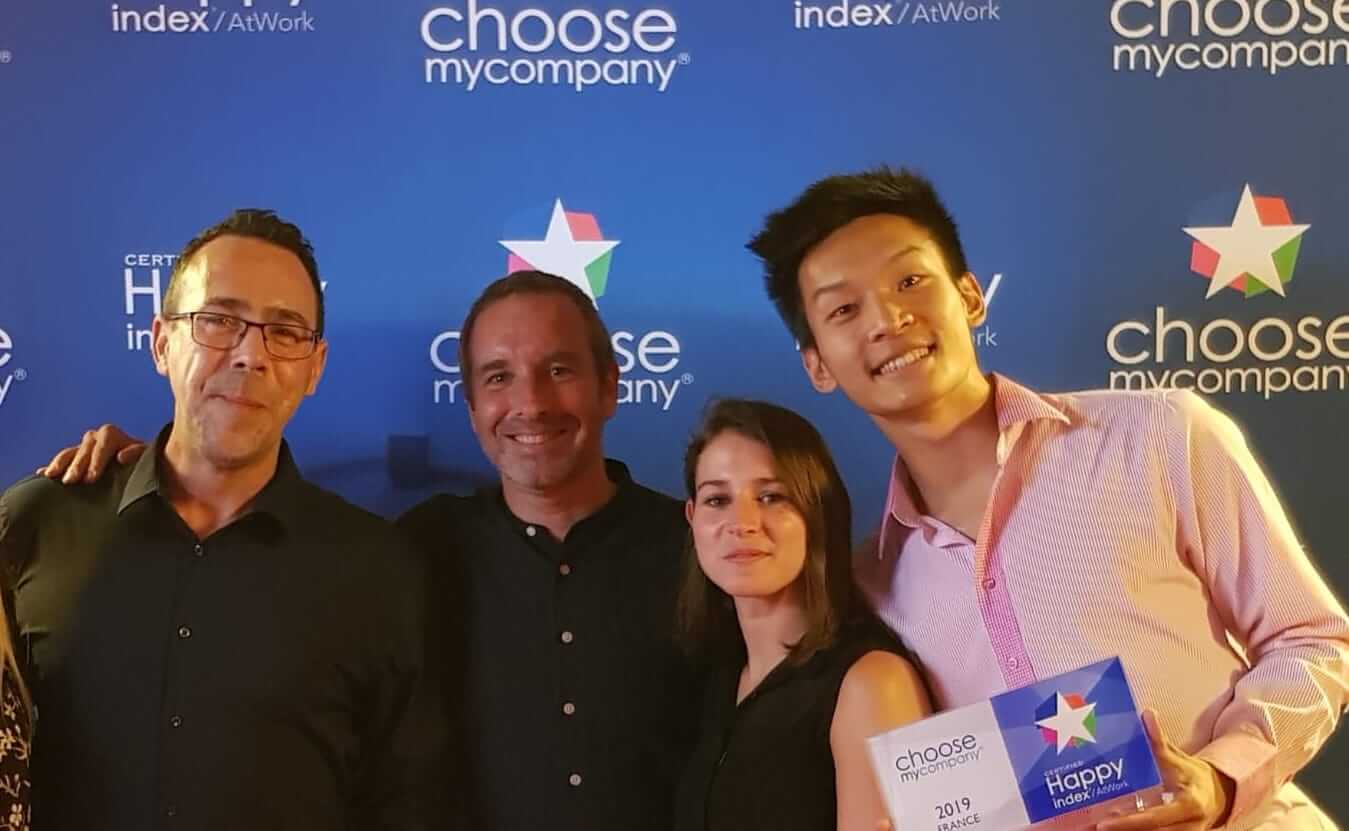 remise du prix Happy at work 2019