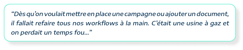 témoignage de Razi Rima de ideXlaba au sujet de la complexité des workflows pour faire du lead nurturing