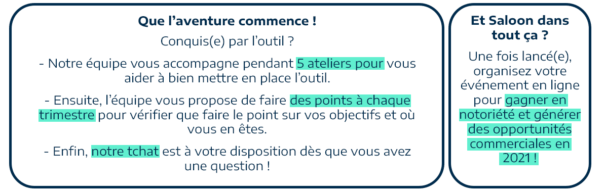 Proposition de valeur saloon
