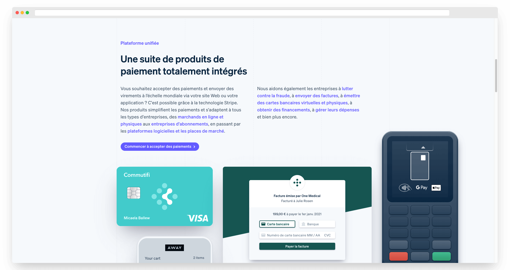 exemple site inbound stripe