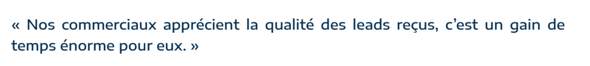 citation de maxime moreno de Open Bee, client Plezi 