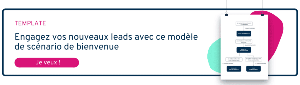 cta pour télécharger le modèle de workflow de bienvenue