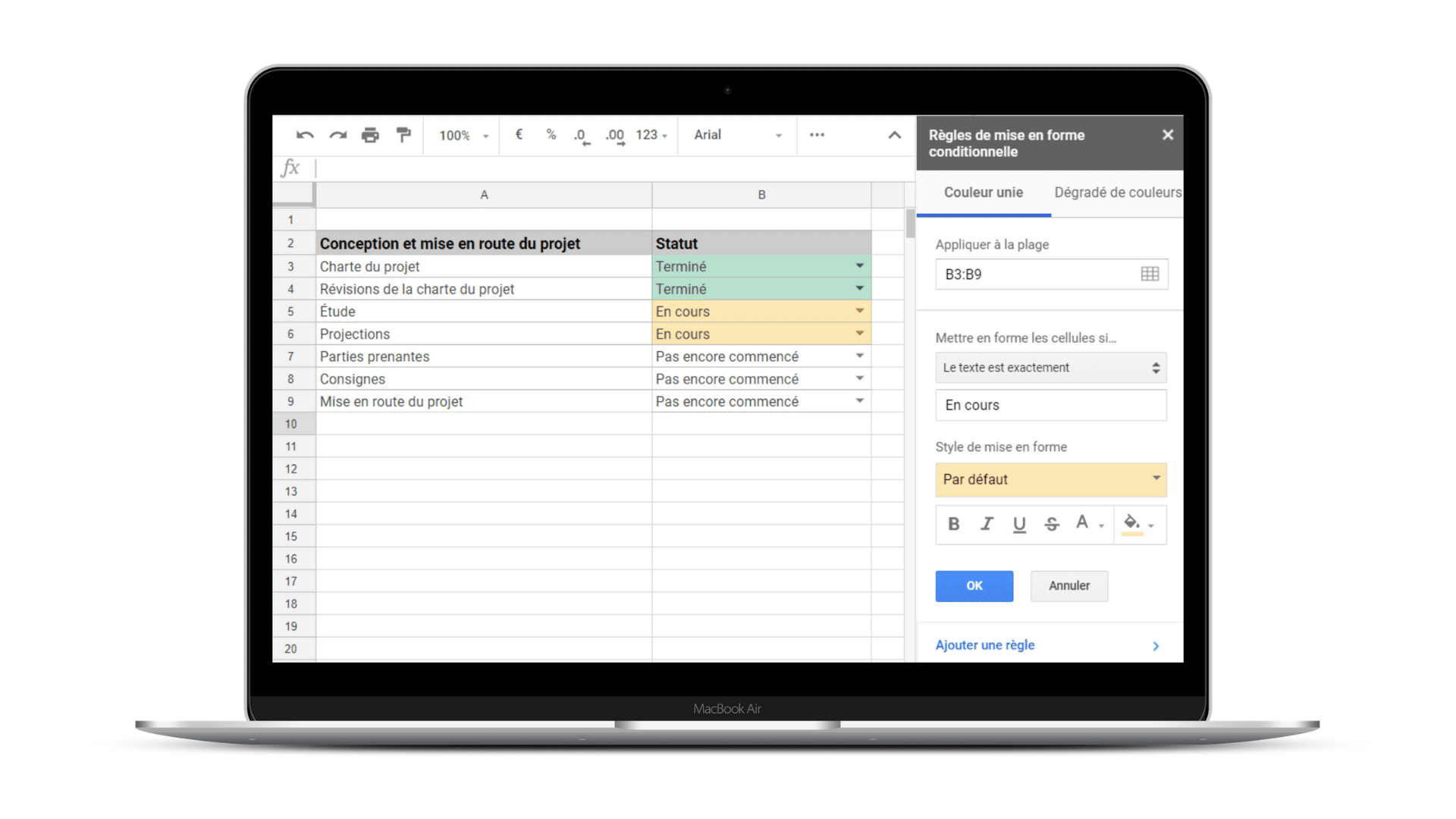 integration plezi x google sheet