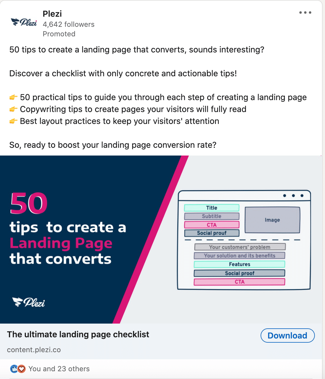 Landing Page Ad UK
