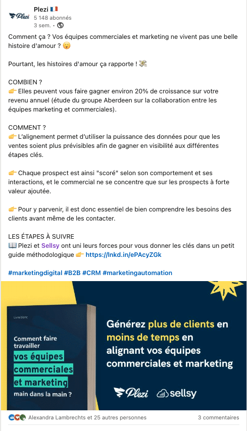 mettre en avant ses clients sur linkedin