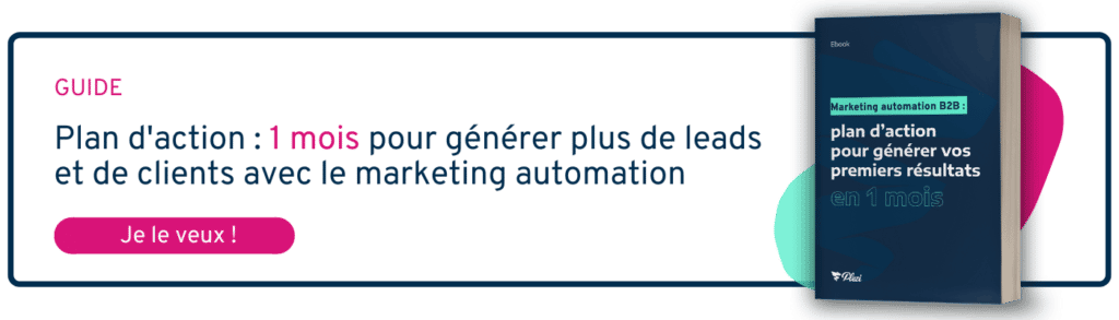 télécharger l'ebook pour obtenir des résultats en 1 mois de marketing automation