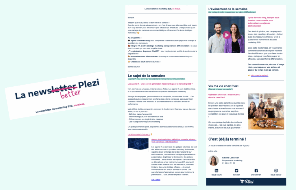La Newsbetter Plezi 