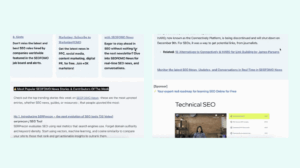 Newsletter SEOFOMO