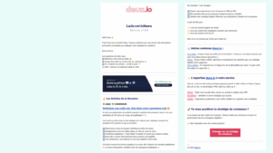 Newsletter Deux.io