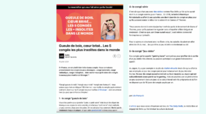 Newsletter Swile