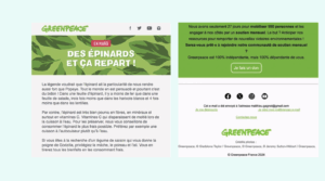 Newsletter Greenpeace